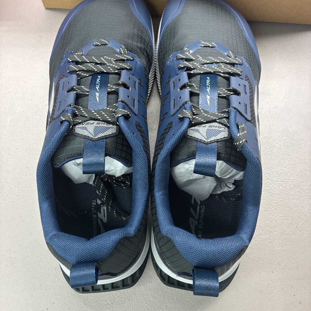 New Altra Men's Lone Peak 8 - Size 11 WIDE Trail-Running Shoes Navy/Black - Picture 5 of 6